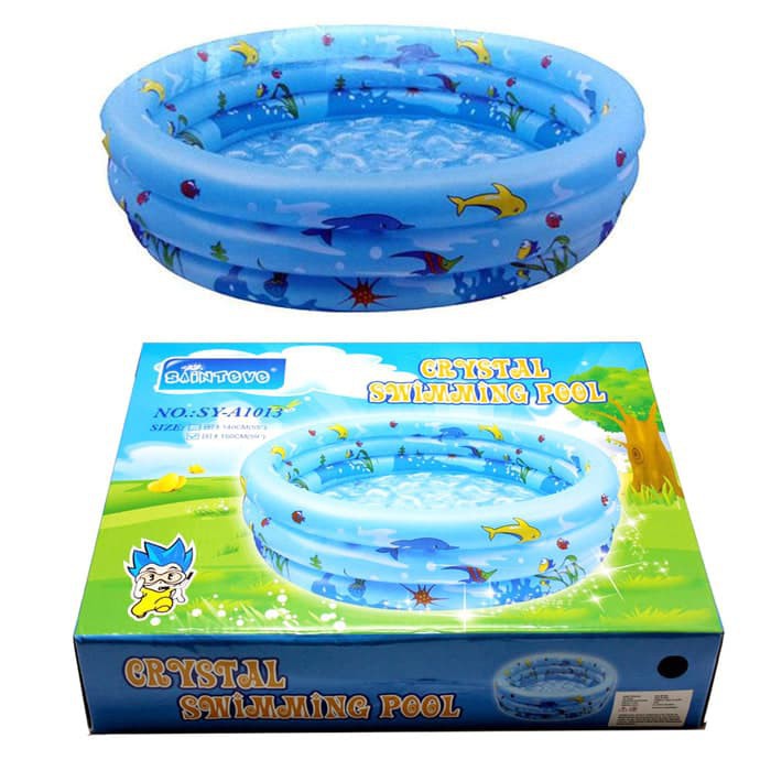 kolam renang anak crisytal swimming poll uk130cm