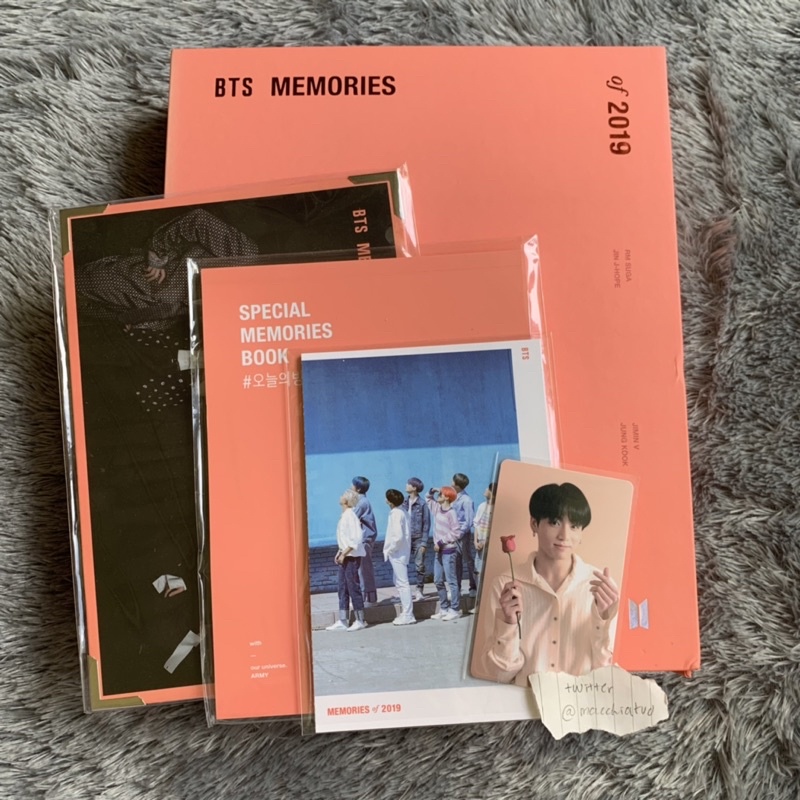 BTS FULLSET PC JK Memories of 2019, Wings Essay Book Jungkook