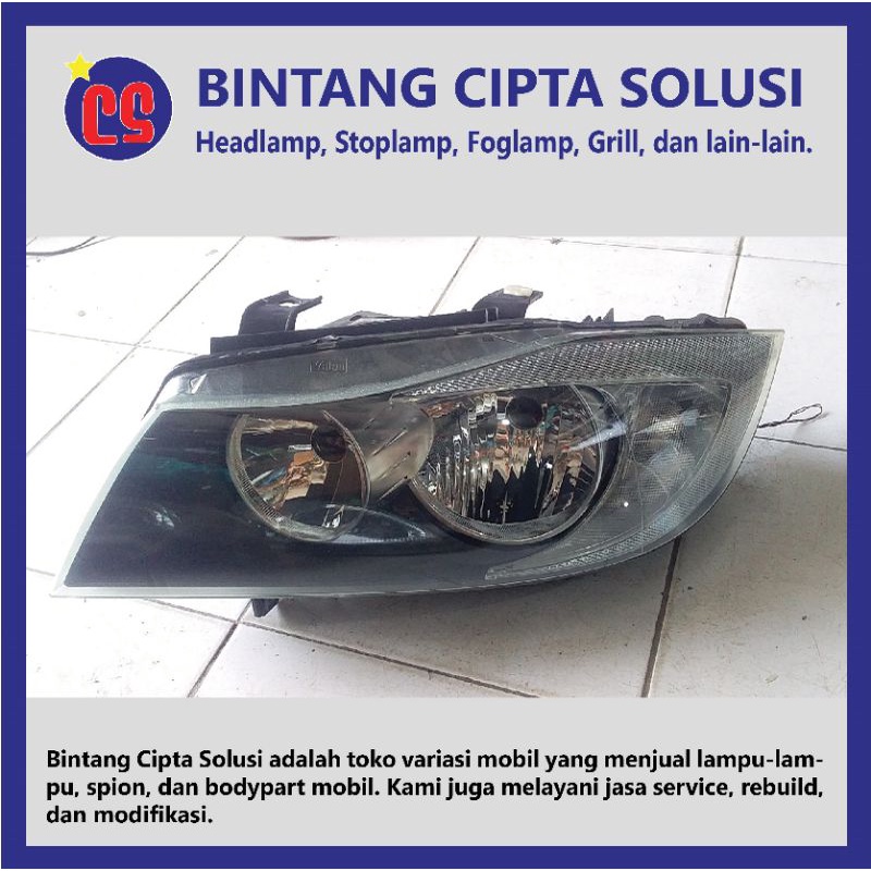 Lampu Depan Headlamp Kiri Bmw 320i Shopee Indonesia