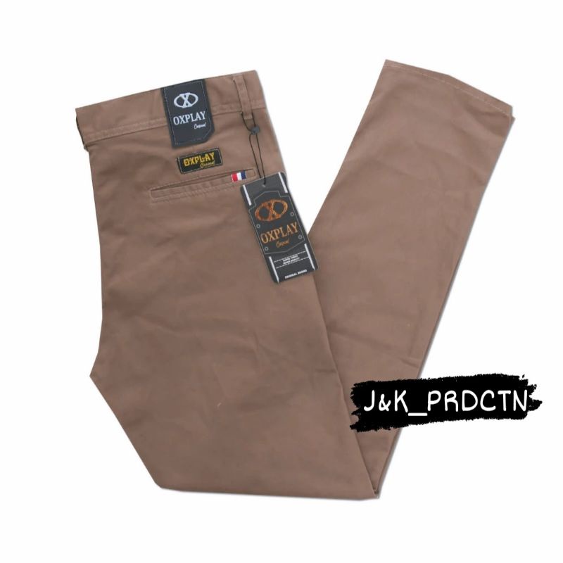 CHINOS PANTS TWILL STREET CELANA BAHAN PRIA KEKINIAN DAN FORMAL