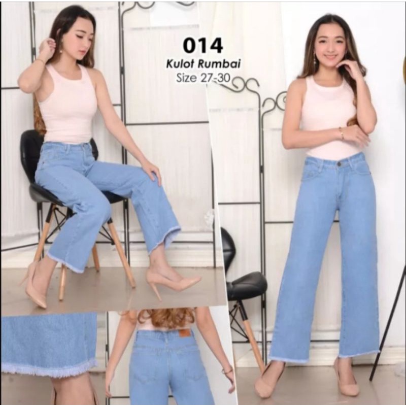 celana kulot wanita rawis bawah#kulot loose lepis rumbai premium#kulot boyfriend panjang lus korean#