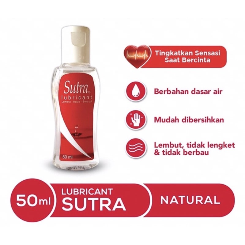 Sutra lubricant ( pelumas meningkatkan sensasi bercinta )