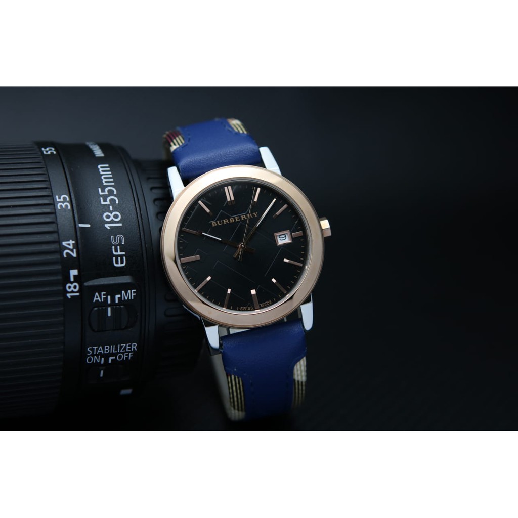 JAM TANGAN PRIA BURBERRY DIAMETER 3,9 CM