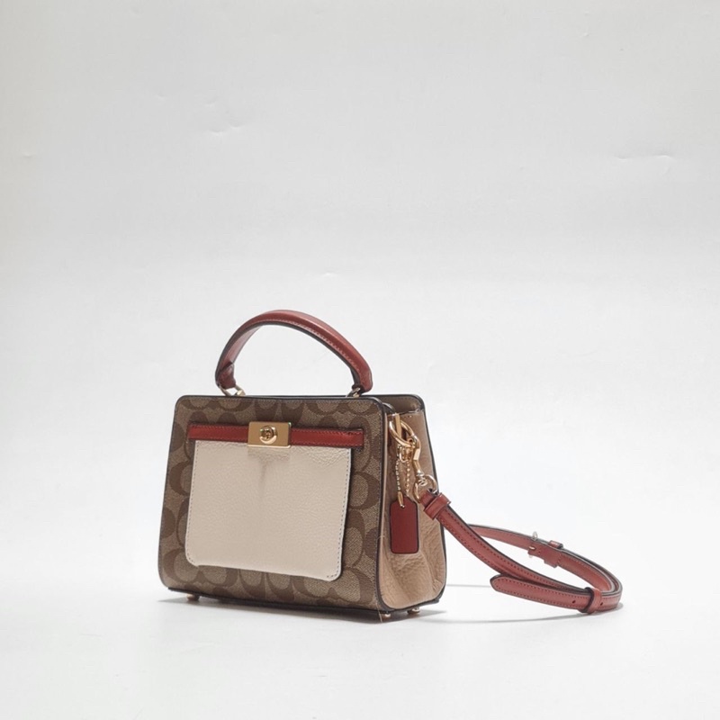 COACH C8318 MINI LANE TOP HANDLE  20x14x7