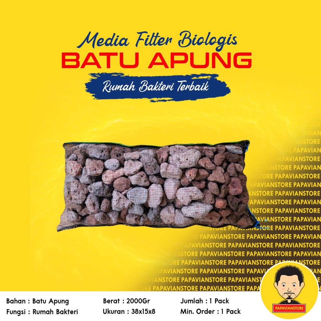 Jual Media Filter Biologis Batu Apung Gombong Pengganti Bio Ball