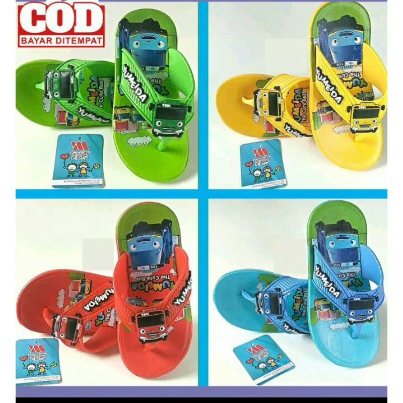 Sandal Karet Anak Tayo Yumeida uk 13-24 ( 25-35)