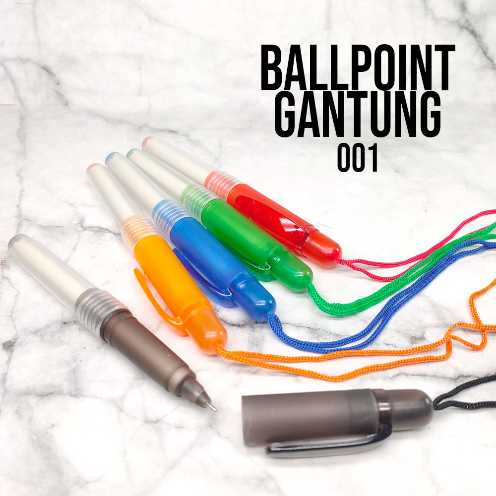 

Pulpen /50 pcs ballpoint promosi / pulpen promosi / ballpoint sablon / Pulpen gantung 001