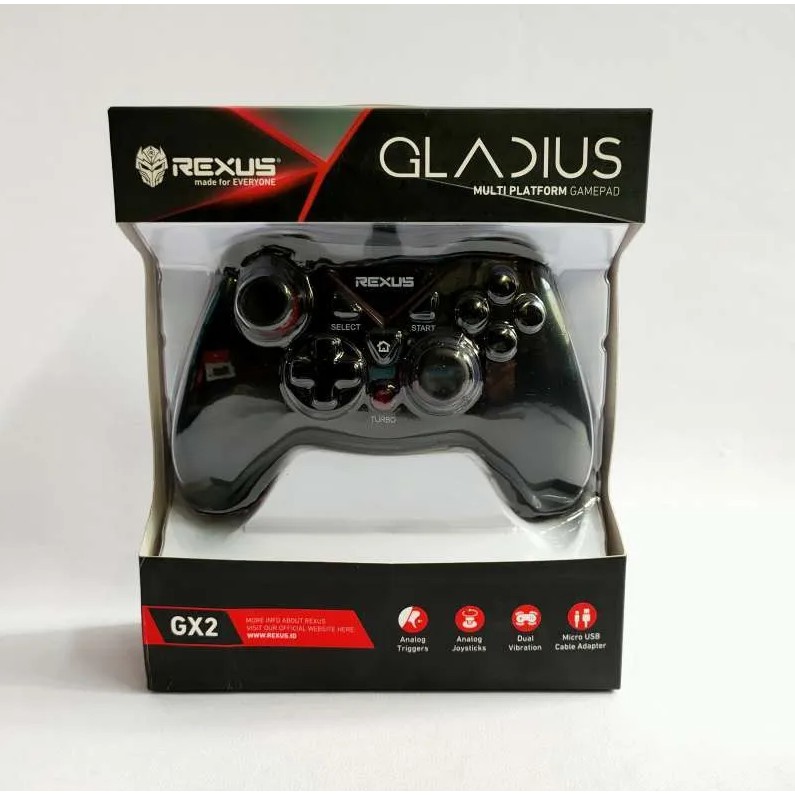 Gamepad Rexus Gladius GX2 GX 2 Gaming - Joystick / Stick / Controller