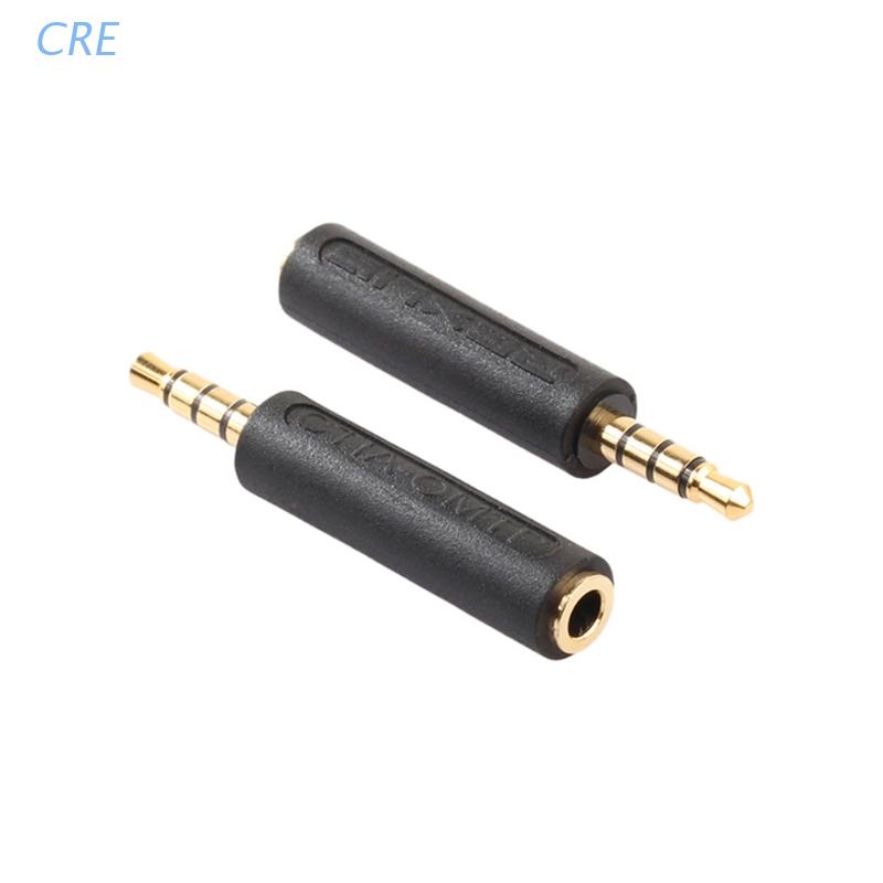 Cre 2pcs Adapter Konverter Audio Headset Omtp Ke Ctia / Ctia Ke Omtp Jack 3.5mm