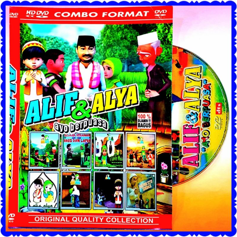 Kaset Film Anak Muslim Alif & Alya