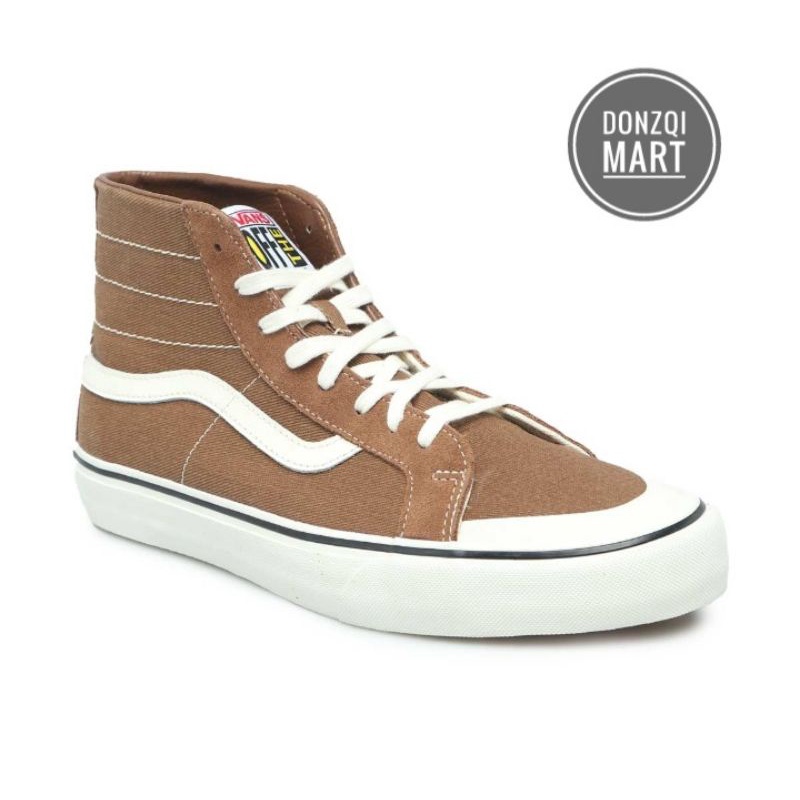 Vans SK8-Hi 138 Decon SF (Salt Wash) Sneakers - Dachshund/Marshmallow