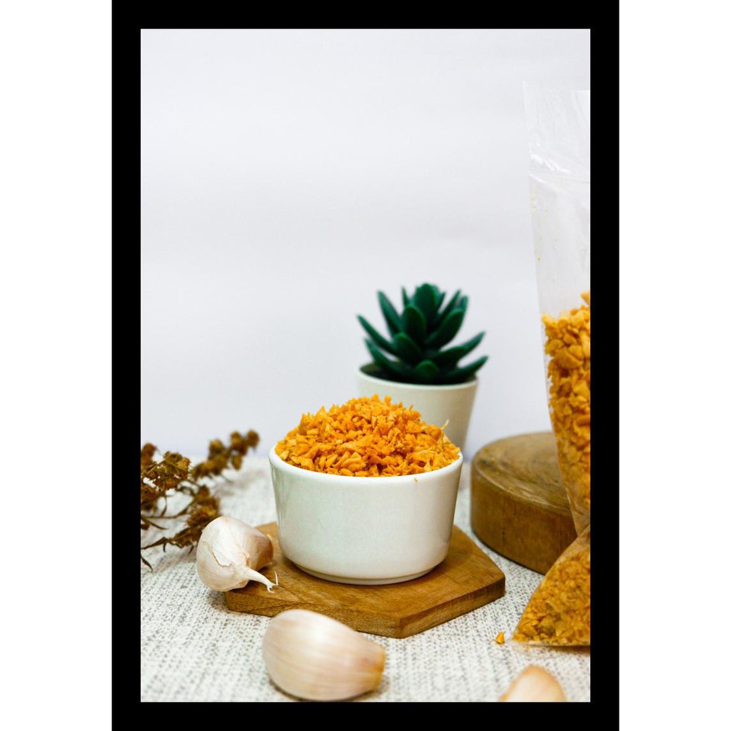 

BARU! BAWANG PUTIH GORENG JOJO CINCANG 250 GR FIRST HAND TERMURAH