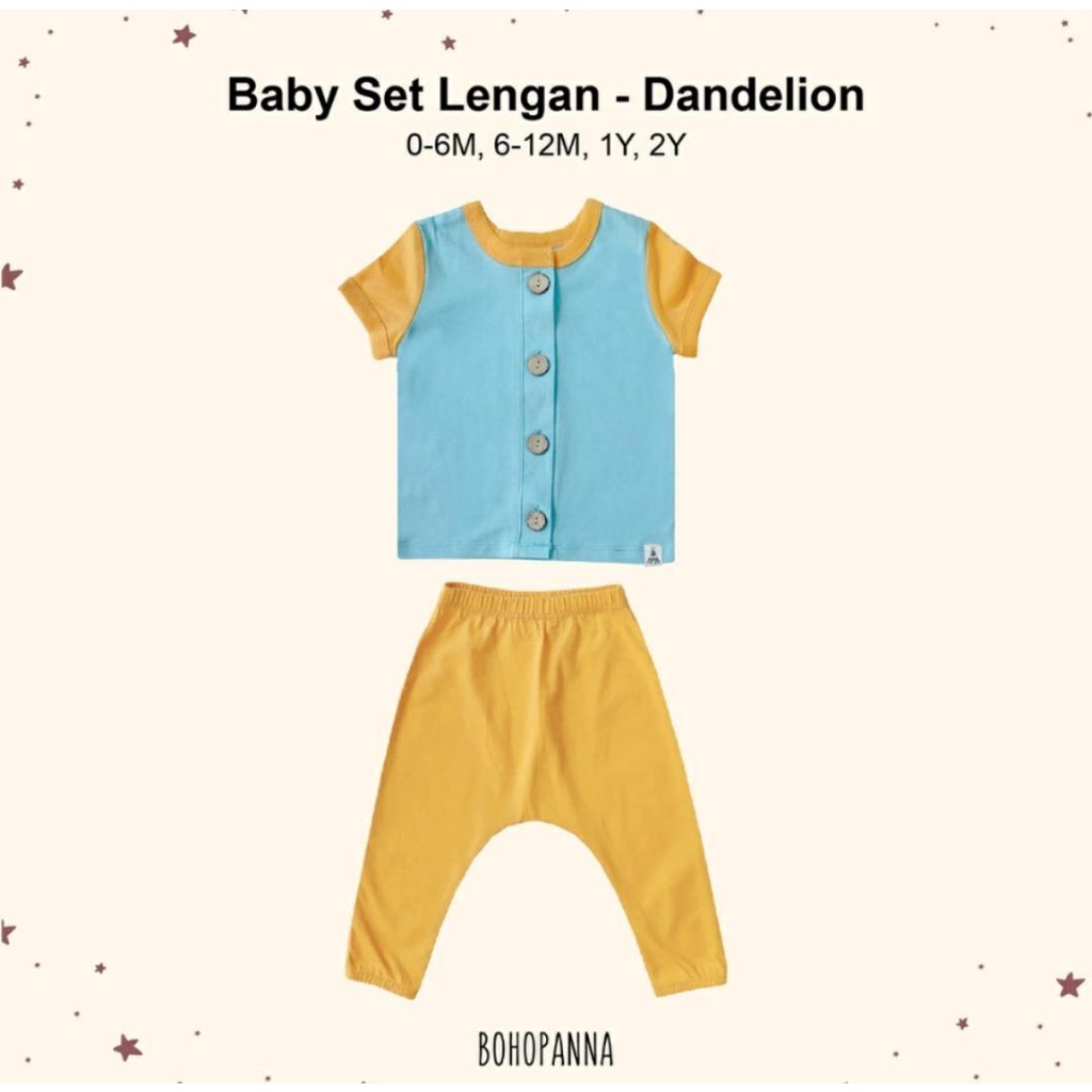 BOHOPANNA BABY SET LENGAN - SETELAN ANAK