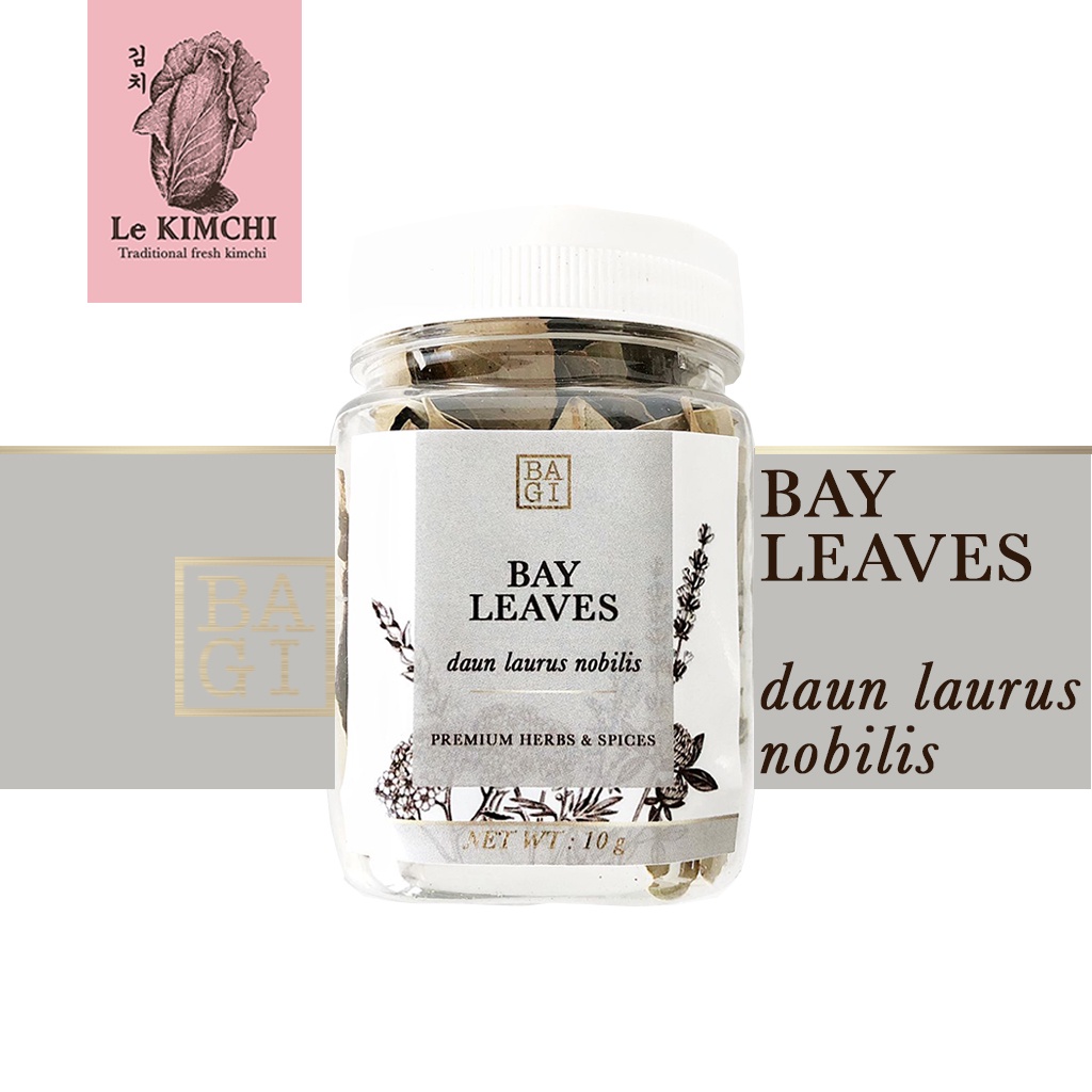 

Daun Salam Impor PREMIUM - Bay Leaves - BAGI - Laurus Nobilis Lauraceae