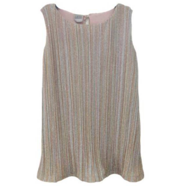 DRESS ANAK LAVIDO - GOLD SPARKLE