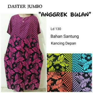 DASTER JUMBO ANGGREK BULAN PASAR GROSIR  BAJU  BATIK  