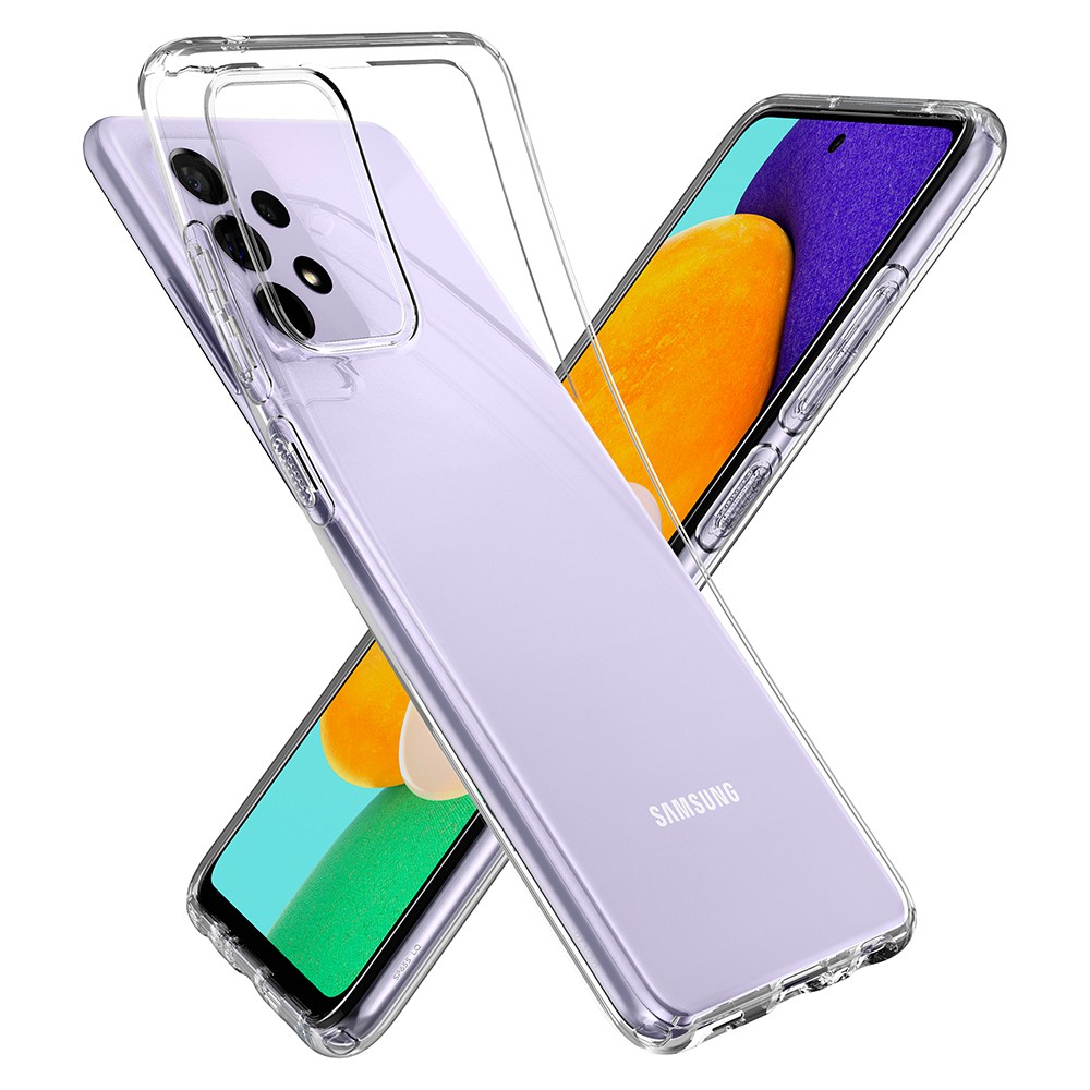 Case Samsung Galaxy A52 / A72 Spigen Liquid Crystal TPU Clear Casing