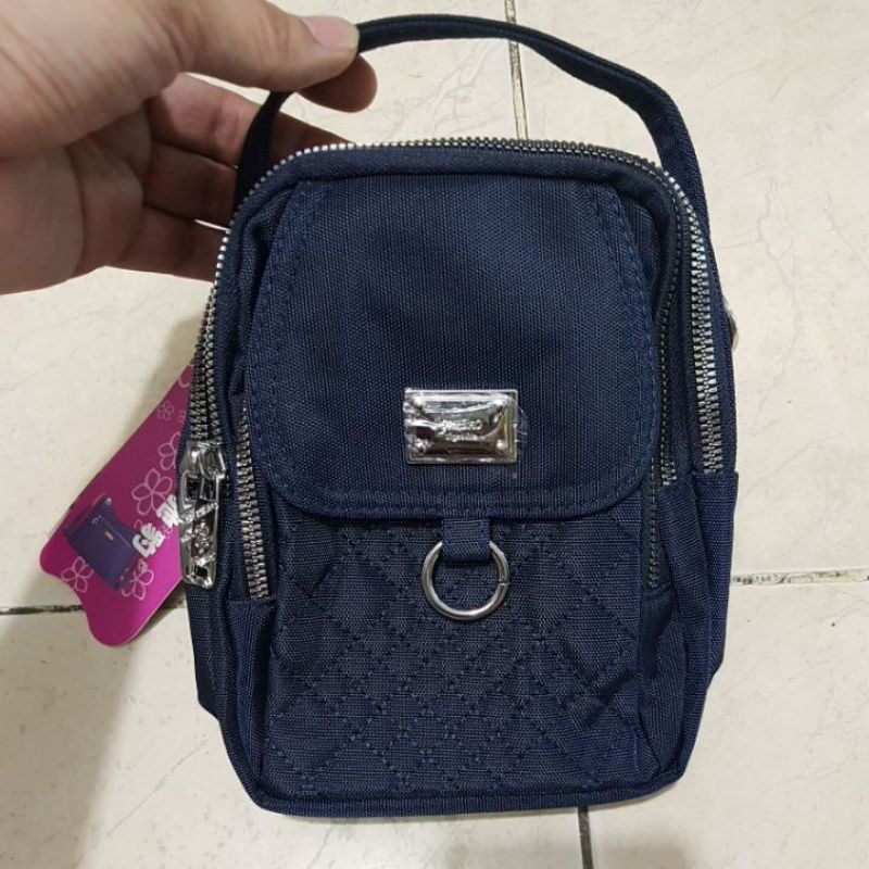 Tas Slempang Chibao 3301-22-6 Bahan Kanvas. Tas Slempang Wanita Tas Chibao Tas Wanita Import Chibao Ori Chibao Import BEST SELLER BISA BAYAR DITEMPAT.!!!!