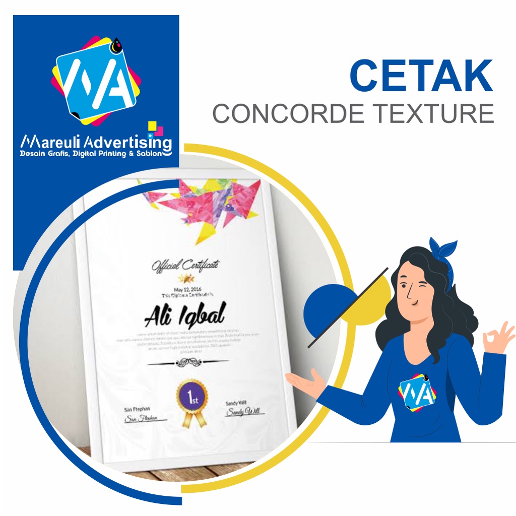 

Cetak Kertas Concorde (TX) A3 Color