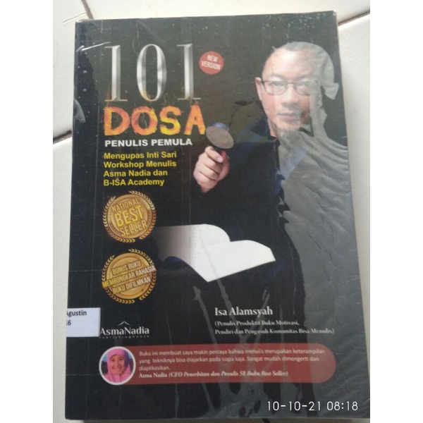 101 Dosa Penulis Pemula Original (Preloved) kondisi mulus terawat
