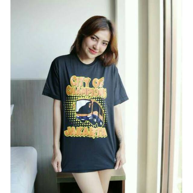 Kaos Persija Jakarta Original City Of Champion -  Baju Jakmania DISKON 12.12