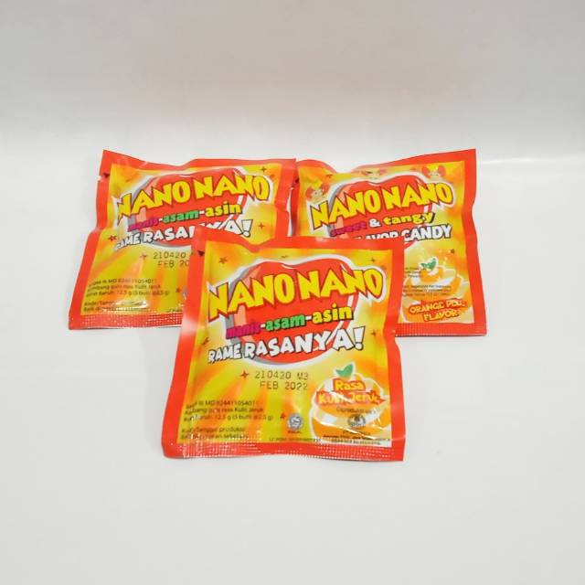 

Kami jual permen Nano Nano 1 sachet isi 5 butir