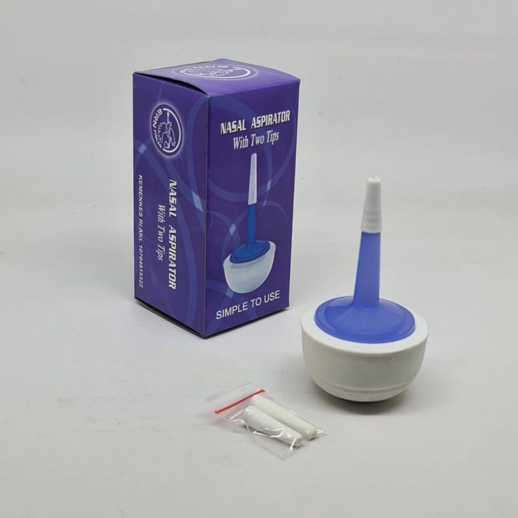 Nasal Aspirator ERN/Dili ERN/ Alat sedot ingus bayi / Nasal Aspirator with Double Tips (Dily)