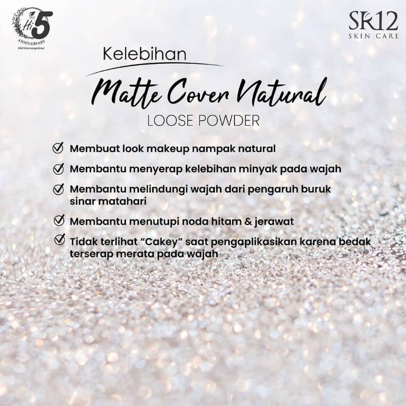 Bedak SR12 - Bedak Loose Powder