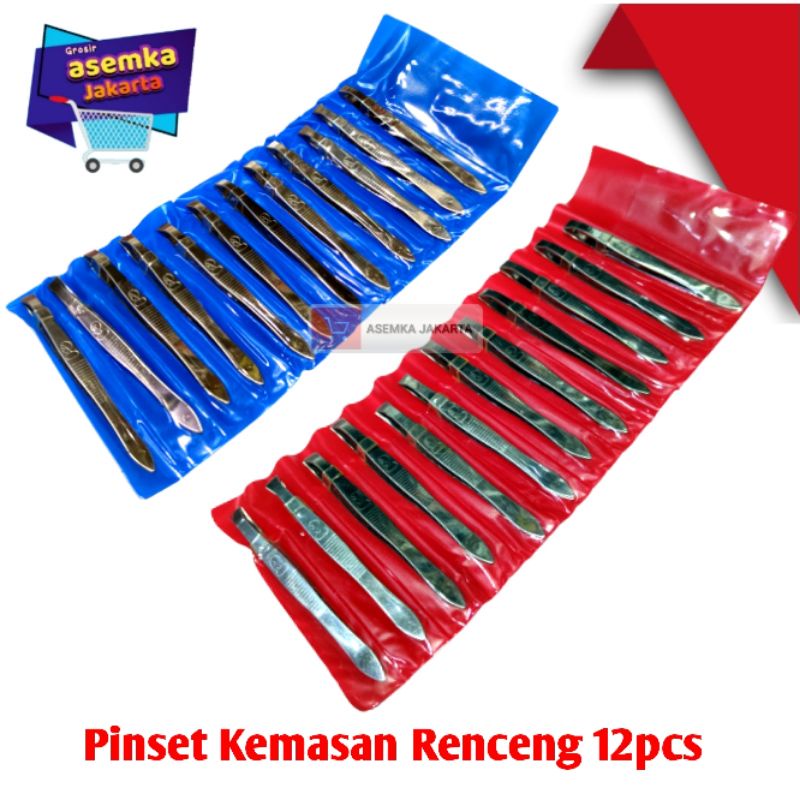 Pinset termurah Kemasan renceng grosir (12pcs)