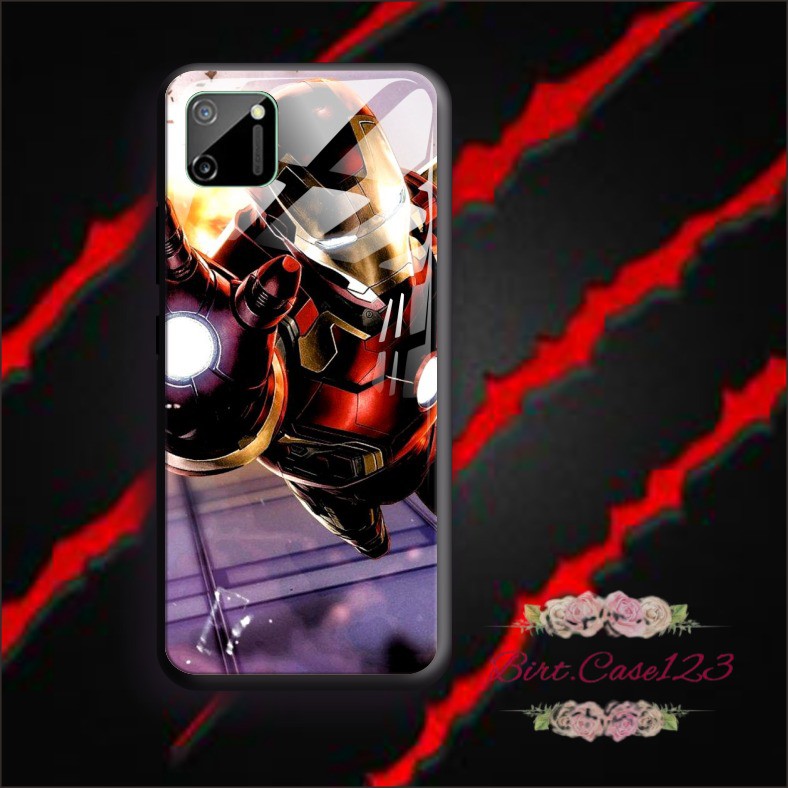 BC Case Gambar IRON MAN back case glass iphone  6g 6g+7g 7g+ 8g 8g+ x xr xs max 11 5,8 6,1 6,5 etc