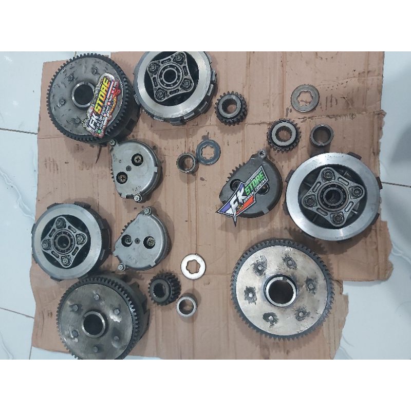 gear draf gear rumah kampas house kopling pompa oli primer sek primsek tiger revo