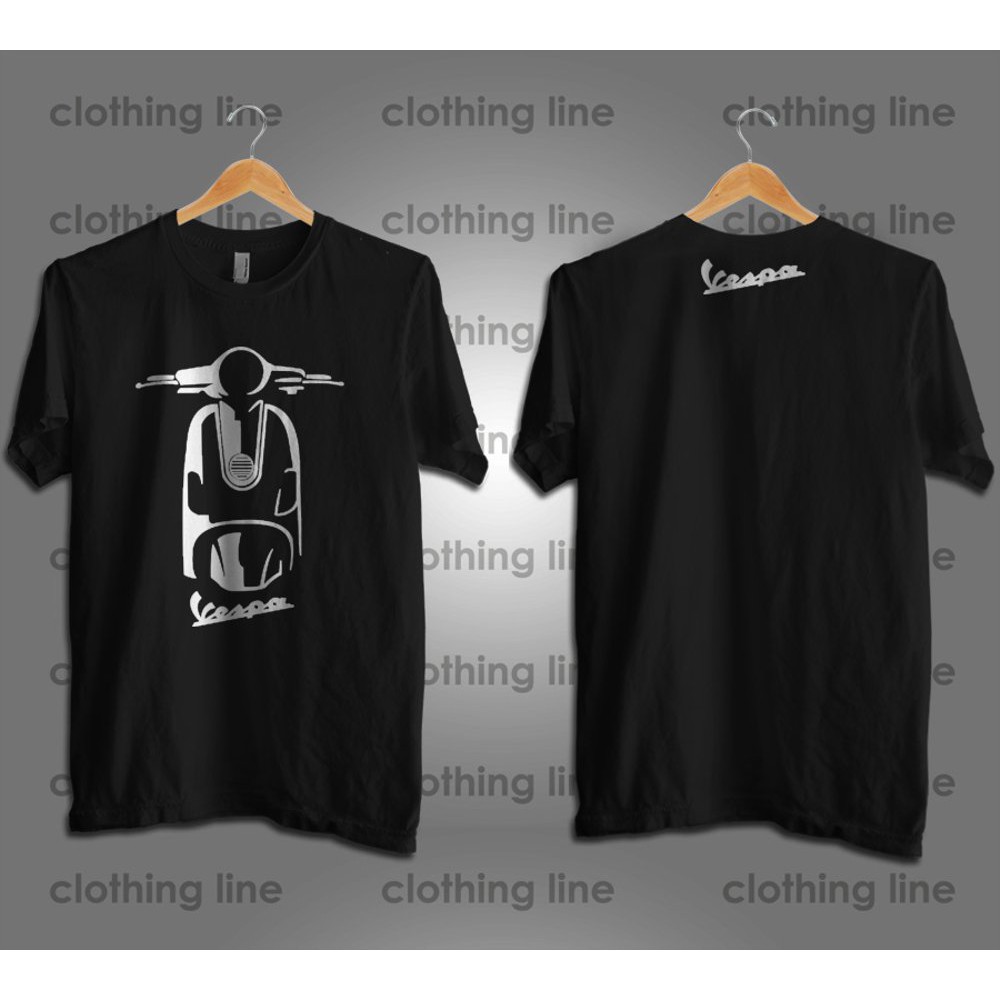 KAOS BAJU AKSESORIS MOTOR VESPA LX MATIC