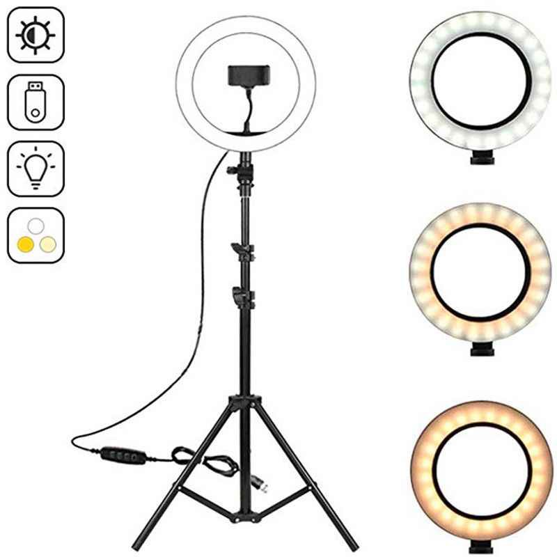 TRIPOD SELFIE RING LIGHT M-26 BEAUTY RING