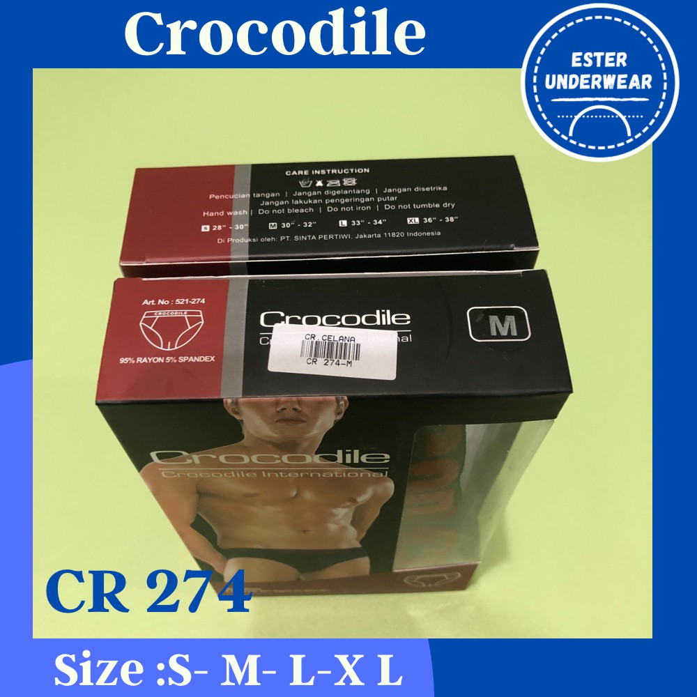 Celana Dalam Pria CROCODILE CR 274 ISI-2 PCS