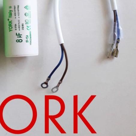 ✻ Kapasitor capasitor mesin pompa air York 8 10 12 16 20 mikro - 8uf ♦
