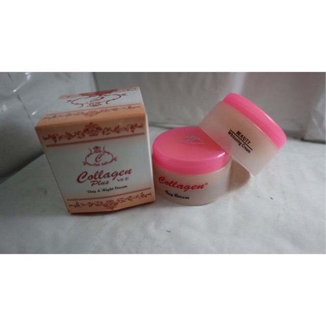 [ original ] cream collagen siang malam / collagen rantang