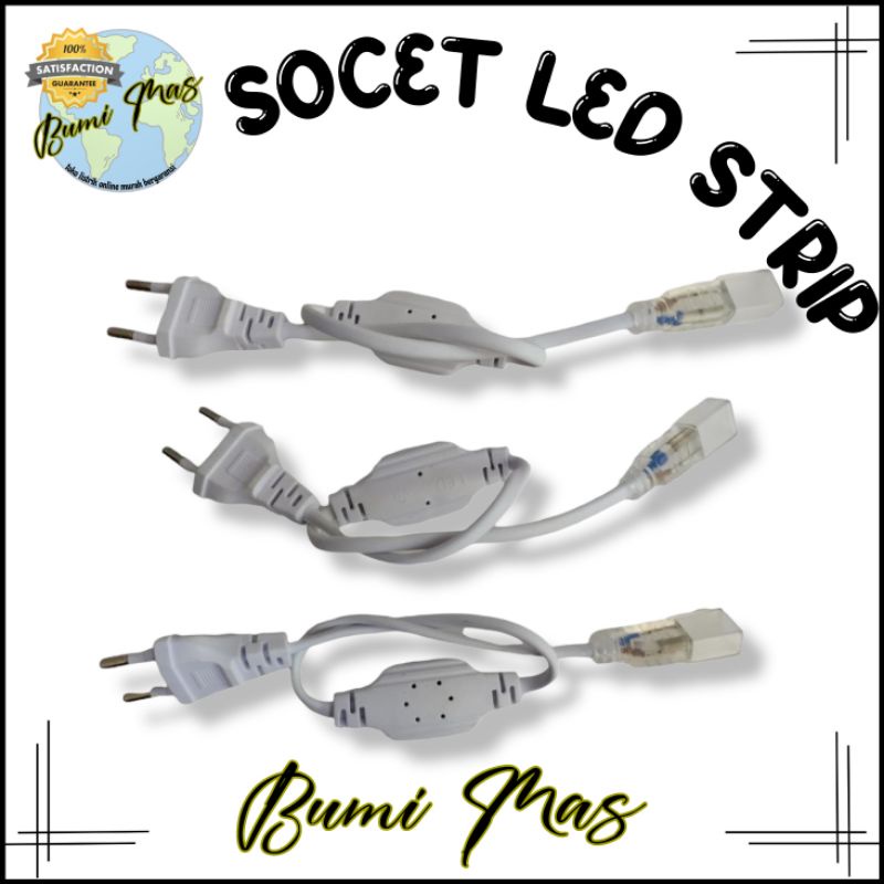 Socket LED Strip (Lampu Selang) Socket+Pin