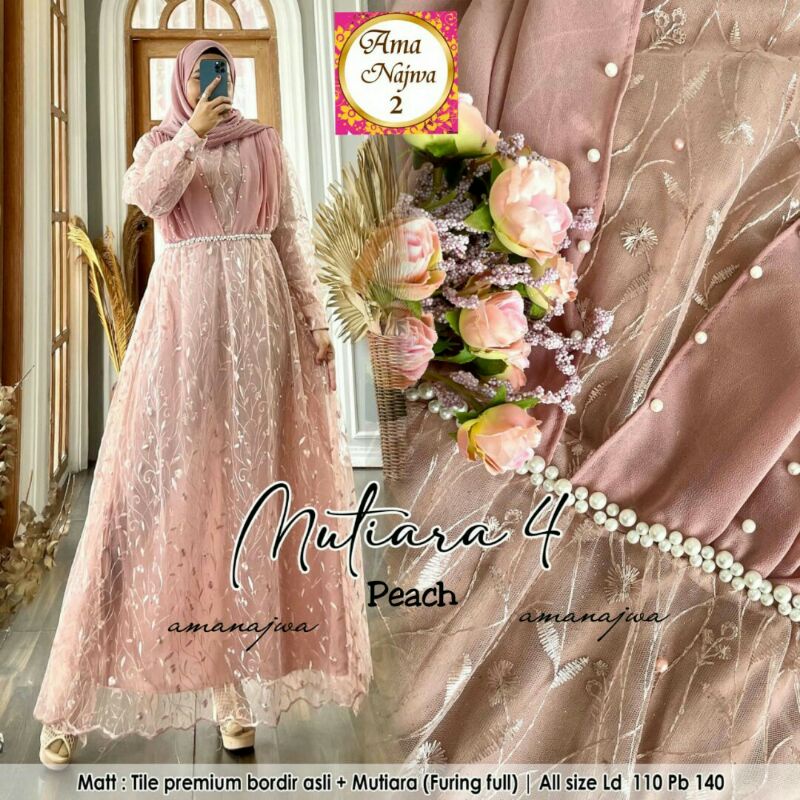 MUTIARA Dress Ory by Ama Najwa