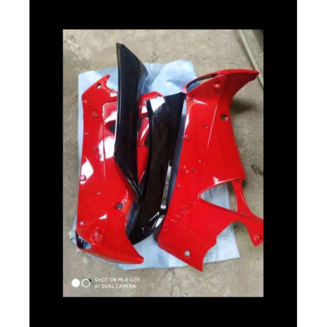 Sayap Luar Sayap dalam Supra 125 lama old merah berkualitas