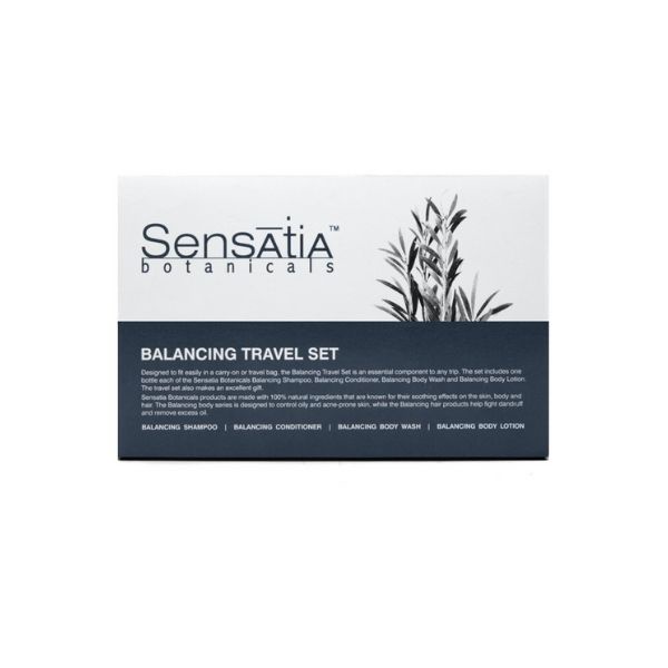 Sensatia Botanicals Balancing Travel Set - 4 x 50ml