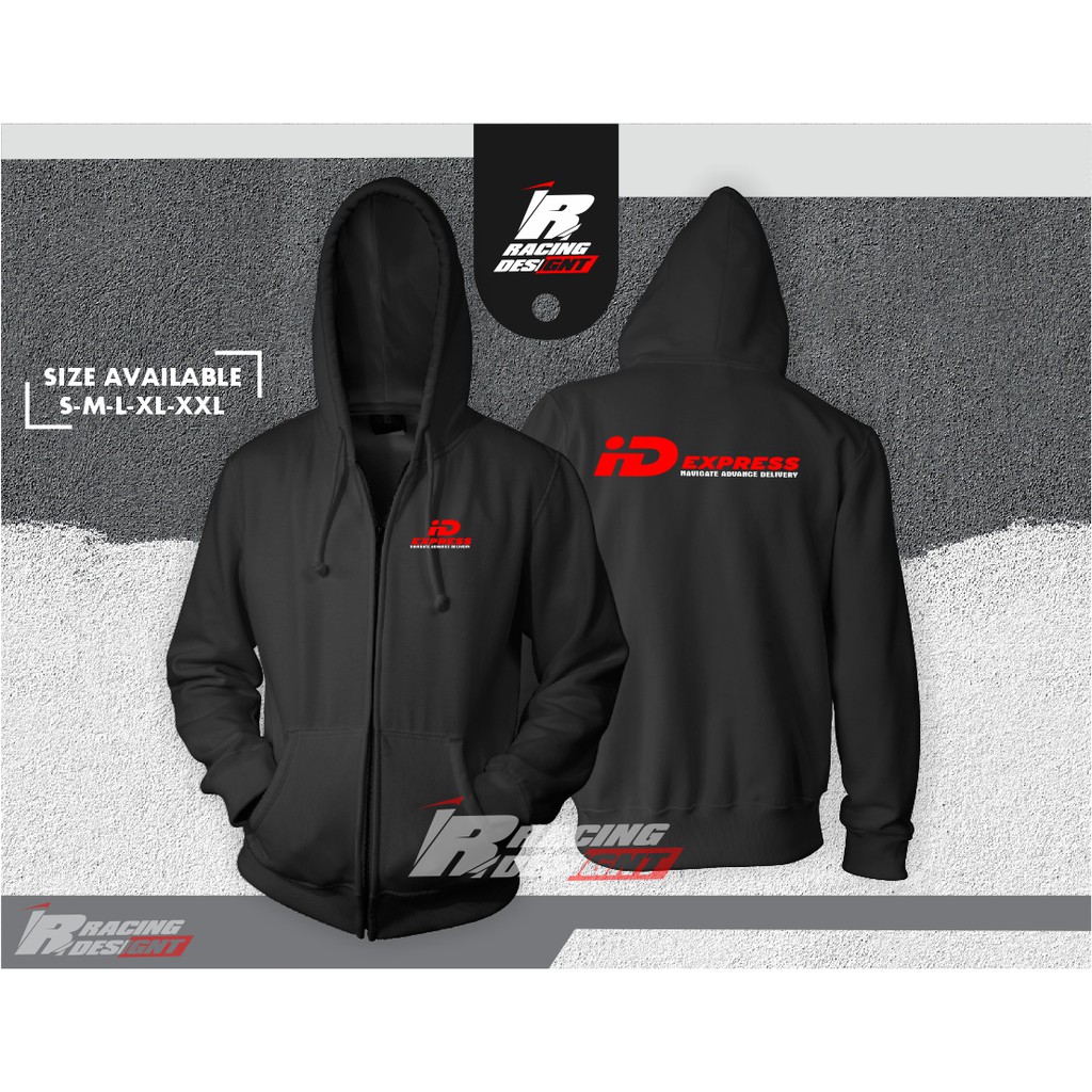 Jaket Hoodie Resleting ID EXPRESS Terbaru Kualitas Distro - IR MERCHANDISE