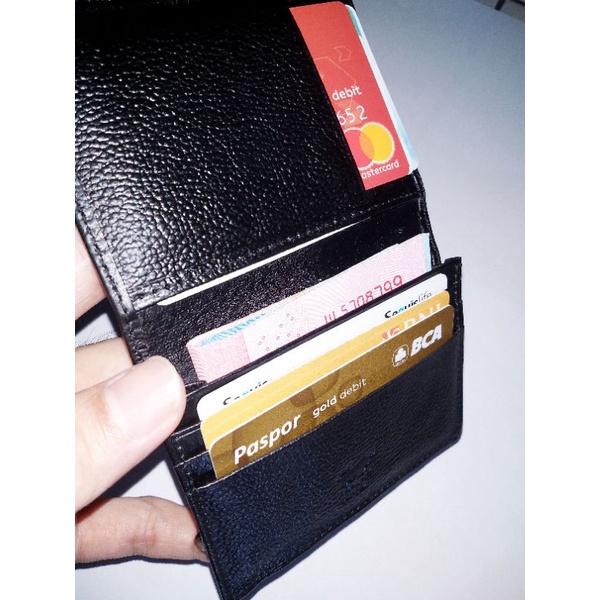 DOMPET KARTU | CARDHOLDER KULIT SAPI ASLI