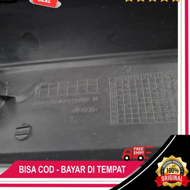 ア Tutup Knalpot Beat fi 2013 Original Tameng Knalpot Beat ESP  Cover Pelindung Tameng Honda Beat Fi 