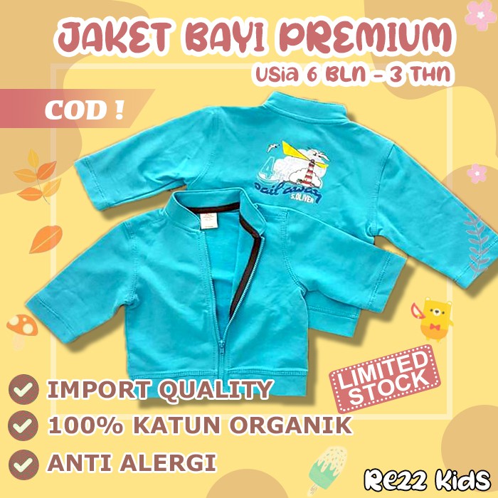 JAKET BAYI LAKI LAKI JAKET BABY JAKET BALITA JAKET BAYI IMPORT JACKET BAYI FASHION BAYI RZ93