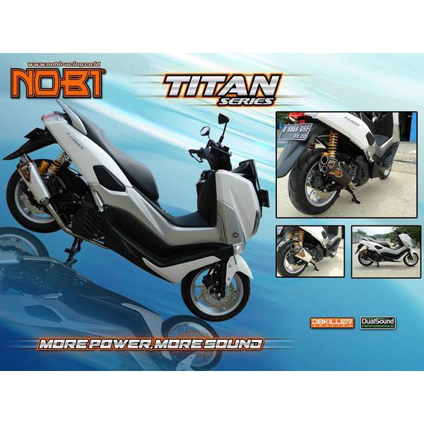 Knalpot NOB1Titan YAMAHA NMAX