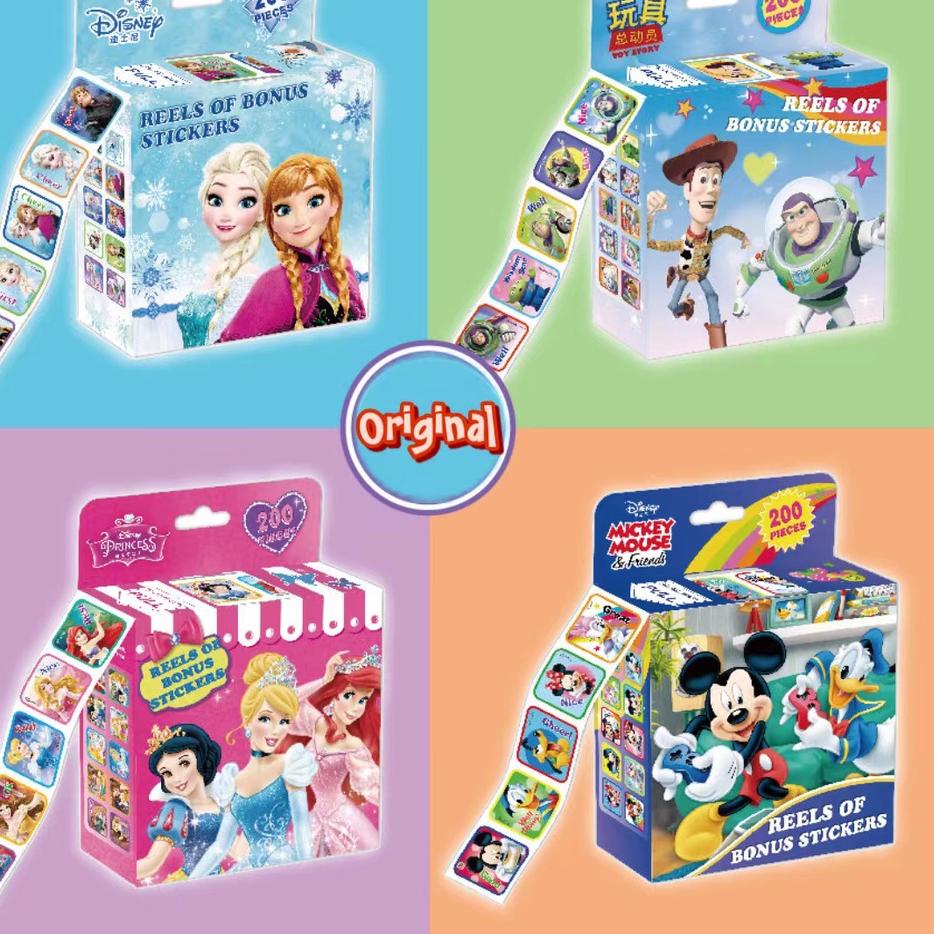 

Terbaik Stiker mainan anak-anak disney original frozen elsa shopia princess toystory mcqueen cars stickers Bonus anak-anak stiker tempel hadiah !