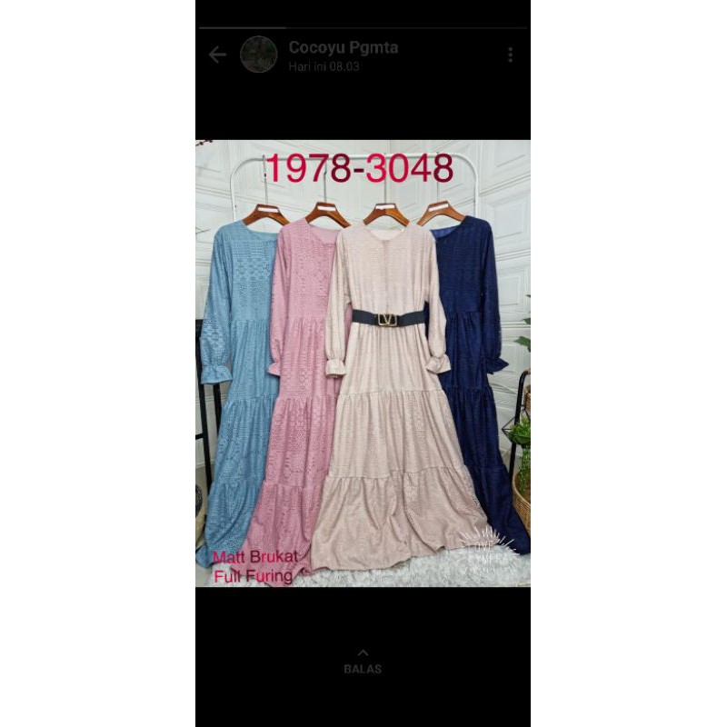 CO mandiri gamis brukat cocoyu