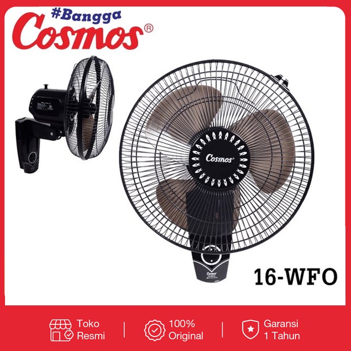Kipas Angin Cosmos 16 WFO 16 inch kipas angin dinding / kipas angin tembok / kipas angin tempel temb
