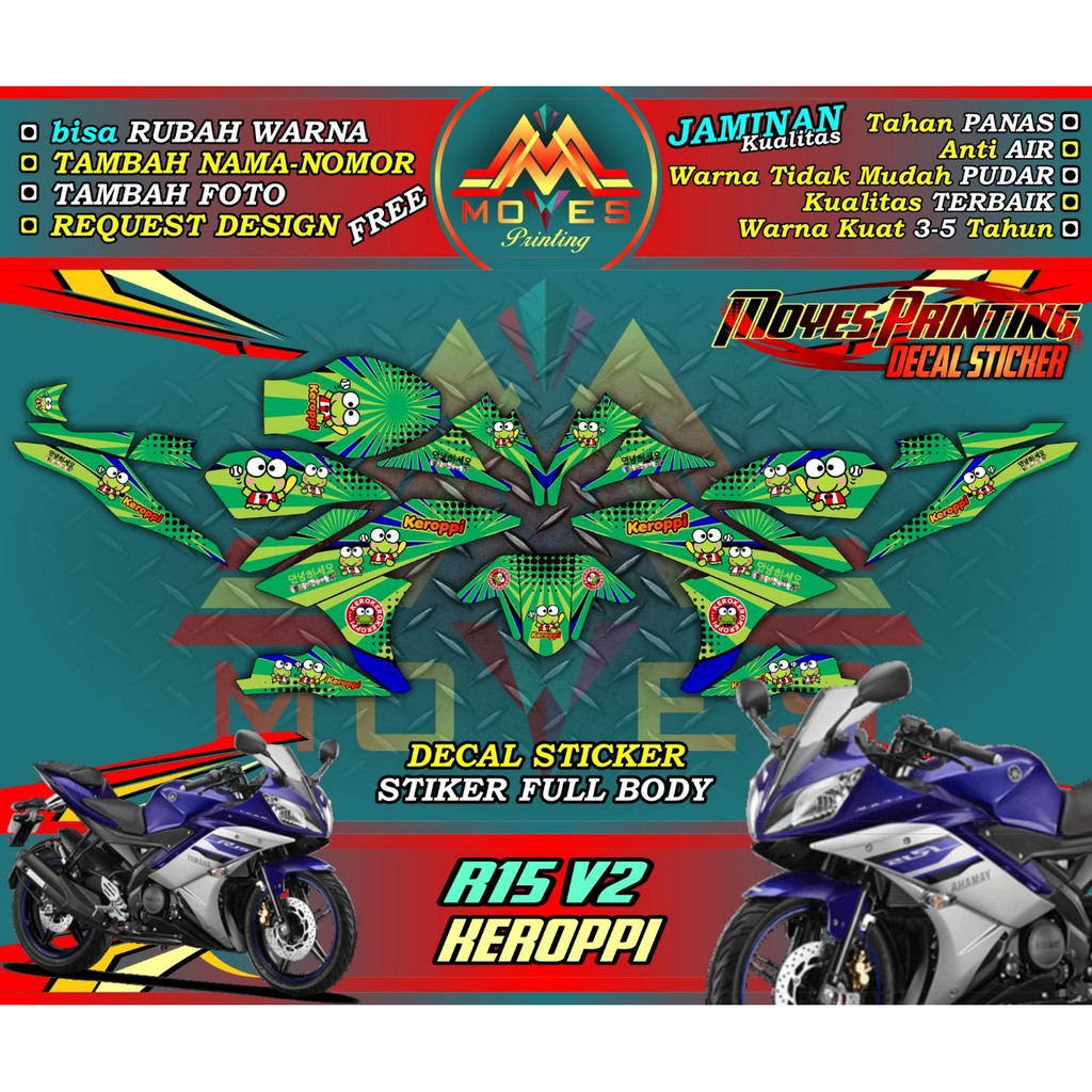 decal stiker motor r15 full body stiker motor r15 full body_HEROPPI