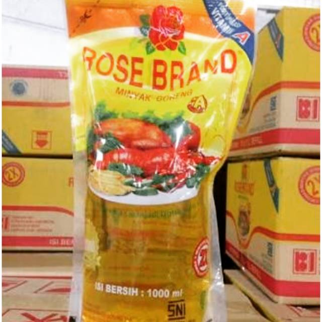 

Minyak goreng rosebrand @2L/@1L